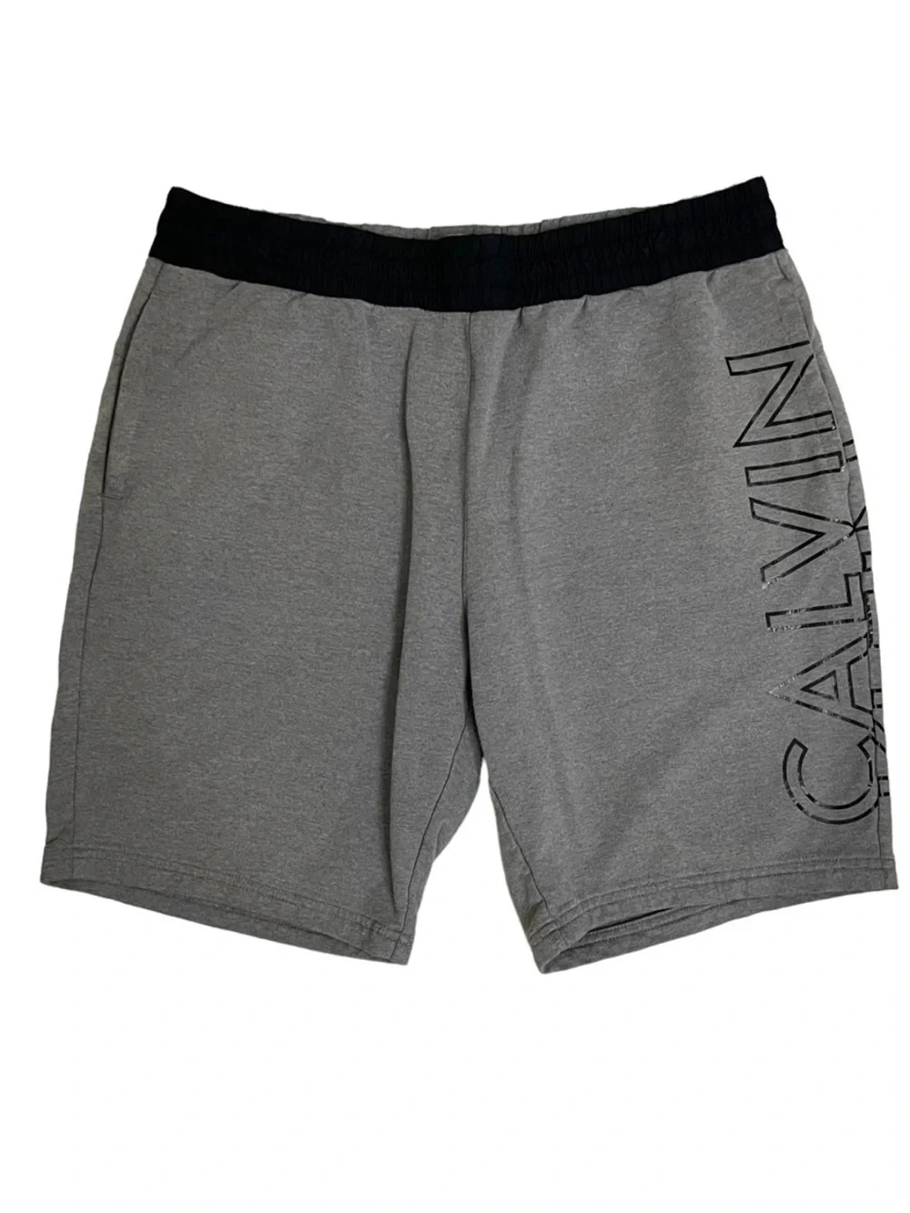 Calvin Klein Gray Drawstring Shorts Size Large